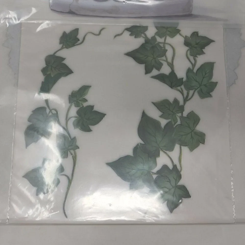 TATOUAGE DECORATIVE TRANSFER DESIGNS CAROLYN YOVAN GARDEN BUSH KIT 15